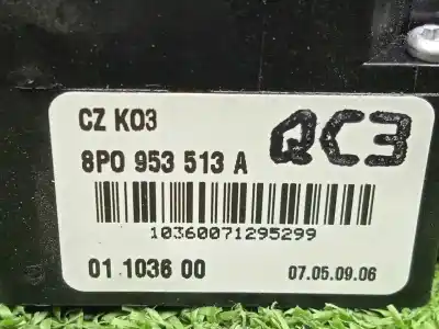 Автозапчастина б/у управління світлом для audi a3 (8p) 2.0 tdi ambiente посилання на oem iam 8p0953513a   Автозапчастина б/у управління світлом для audi a3 (8p) 2.0 tdi ambiente посилання на oem iam 8p0953513a