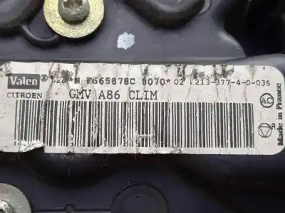 Peça sobressalente para automóvel em segunda mão motor de sofagem por citroen c3 1.4 referências oem iam f565878c ø diametro: 145mm 02-09