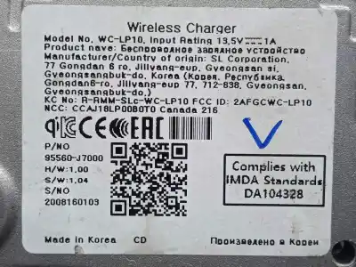 Pezzo di ricambio per auto di seconda mano modulo elettronico per kia ceed 1.0 tgdi cat riferimenti oem iam 95560j7000  