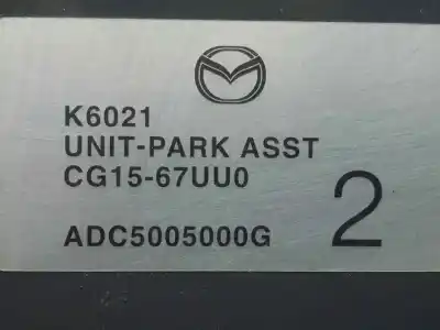 Second-hand car spare part electronic module for mazda 5 (cw) 1.6 cd diesel cat oem iam references adc5005000g - cg1567uu0  
