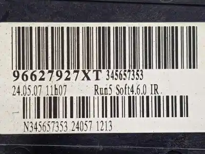 Автозапчастина б/у управління світлом для citroen c4 picasso i monospace (ud_) 1.6 hdi посилання на oem iam 96627927xt  com.2000