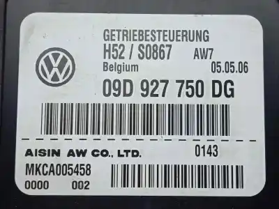 Автозапчастина б/у блок управління акпп для audi q7 (4l) 3.0 v6 24v tdi посилання на oem iam 09d927750dg  