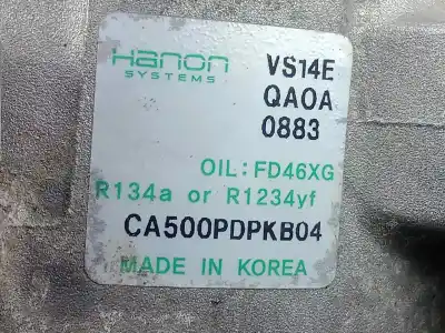 Автозапчасти б/у компрессор кондиционера воздуха за kia ceed 1.0 tgdi cat ссылки oem iam 97701g4600 vs14e hanon - 6.canales