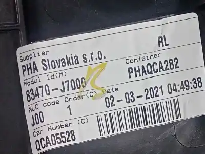 Автозапчасти б/у регулятор стекла заднего левого за kia ceed 1.0 tgdi cat ссылки oem iam 83470j7000  