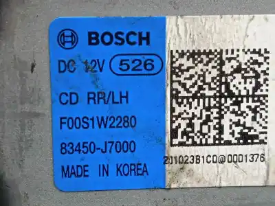 Автозапчасти б/у мотор заднего левого стекла за kia ceed 1.0 tgdi cat ссылки oem iam f00s1w2280 - 83450j7000  