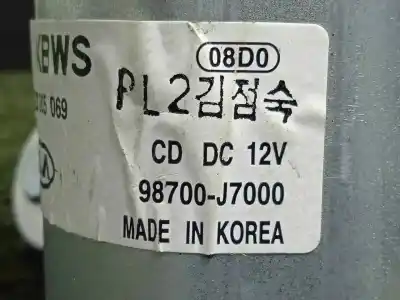 Автозапчастина б/у двигатель заднього склоочисника для kia ceed 1.0 tgdi cat посилання на oem iam 98700j7000  