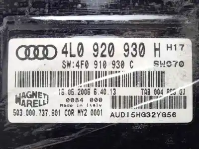 Автозапчастина б/у панель інструментів для audi q7 (4l) 3.0 v6 24v tdi посилання на oem iam 4l0920930h - 50300737601  