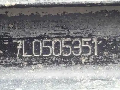 Автозапчастина б/у задній лівий нижний рычаг для audi q7 (4l) 3.0 v6 24v tdi посилання на oem iam 7l0505351  