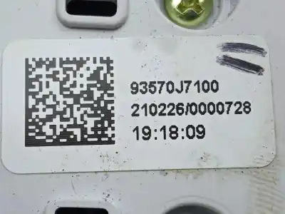 Автозапчастина б/у передні вікний вмикач для kia ceed 1.0 tgdi cat посилання на oem iam 93570j7100  