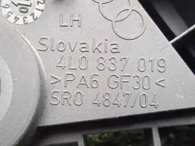 Автозапчастина б/у ліва задня внутрішня ручка для audi q7 (4l) 3.0 v6 24v tdi посилання на oem iam 4l0837019a  