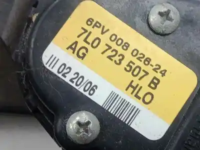 Автозапчастина б/у педальний потенціометр для audi q7 (4l) 3.0 v6 24v tdi посилання на oem iam 7l0723507b - 6pv00802624  