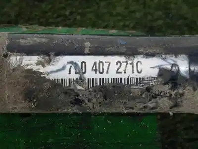 Автозапчастина б/у передня ліва трансмісія для audi q7 (4l) 3.0 v6 24v tdi посилання на oem iam 7l0407271c l528mm 
