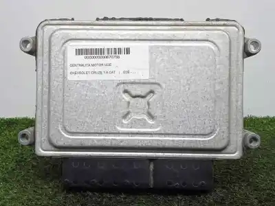 Second-hand car spare part ecu engine control for chevrolet cruze 1.6 cat oem iam references 5wy1j12a - 25181280 - 96964295 - aag5  aag5