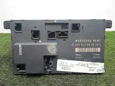 Pièce détachée automobile d'occasion BOITIER DE COMMANDE MOTEUR pour MERCEDES-BENZ CLASE E (W211) BERLINA  Références OEM IAM 2118200426 - 211820042607  