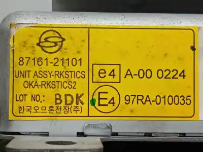 Автозапчастина б/у електронний модуль для ssangyong rodius 2.7 turbodiesel cat посилання на oem iam 8716121101 - 97ra010035  