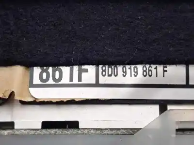 Peça sobressalente para automóvel em segunda mão quadrante por audi a4 berlina (b5) 1.9 tdi referências oem iam 8d0919861f  