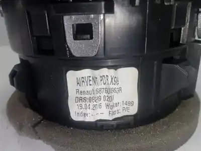 Автозапчастина б/у аератор для renault clio iv (bh_) 1.2 16v посилання на oem iam 687605663r  