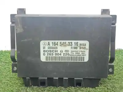 Pezzo di ricambio per auto di seconda mano modulo elettronico per mercedes-benz clase m (w164) 3.0 cdi cat riferimenti oem iam 0263004226 - a1645453316