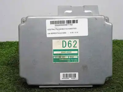 Pezzo di ricambio per auto di seconda mano centralina cambio automatico per kia sorento (bl) (2002->) 2.5 crdi riferimenti oem iam 954404c620 - a640009e0