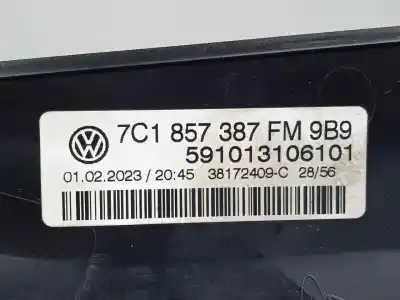 Second-hand car spare part left rearview mirror for man tge kasten (uy) 2.0 tdi oem iam references 7c1857387fm  
