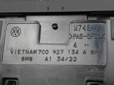 Second-hand car spare part switch for man tge kasten (uy) 2.0 tdi oem iam references 7c0927134a  