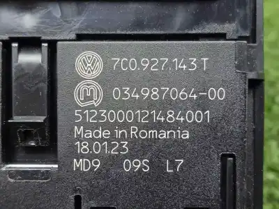 Second-hand car spare part switch for man tge kasten (uy) 2.0 tdi oem iam references 7c0927143t  