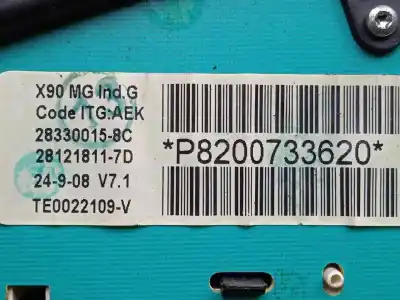 Peça sobressalente para automóvel em segunda mão quadrante por dacia sandero 1.4 cat referências oem iam 8200733620  