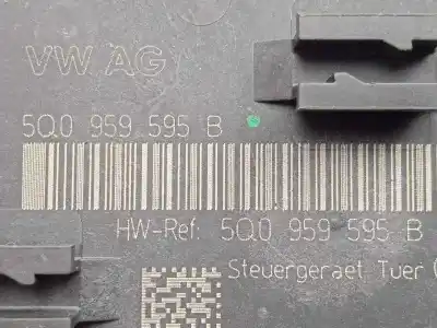 Second-hand car spare part electronic module for audi a3 sedán (8vs) 2.0 16v tdi oem iam references 5q0959595b  