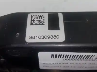 Автозапчастина б/у замок передній праві двері для peugeot 308 sw ii (lc_, lj_, lr_, lx_, l4_) 1.6 hdi / bluehdi 115 (lcbhxm lcbhxt) посилання на oem iam 9810309380  13-17