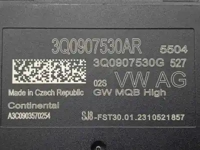 Автозапчастина б/у електронний модуль для man tge kasten (uy) 2.0 tdi посилання на oem iam 3q0907530ar - 3q0907530g - a3c0903570254  