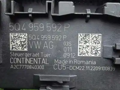 Автозапчастина б/у електронний модуль для man tge kasten (uy) 2.0 tdi посилання на oem iam 5q4959592p - a2c7770840300  