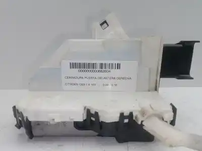 Peça sobressalente para automóvel em segunda mão fechadura da porta dianteira direita por citroen ds3 1.6 16v referências oem iam 732312
