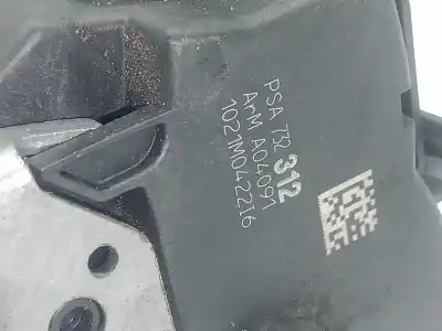 Second-hand car spare part front right door lock for citroen ds3 1.6 16v oem iam references 732312  