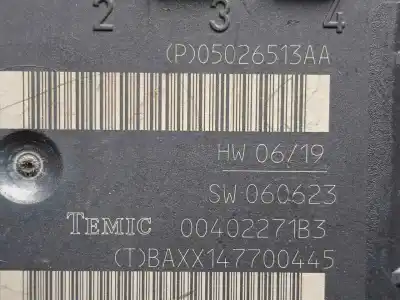 Pezzo di ricambio per auto di seconda mano modulo elettronico per dodge nitro 2.8 crd 4wd riferimenti oem iam p05026513aa - 00402271b3  
