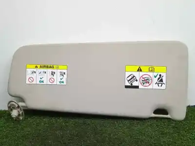 Peça sobressalente para automóvel em segunda mão para-sol direito por land rover freelander (lr2) 2.2 td4 cat referências oem iam lr001715