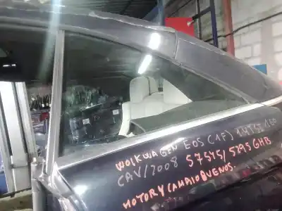 Peça sobressalente para automóvel em segunda mão VIDRO TRASEIRO ESQUERDO por VOLKSWAGEN EOS (1F7)  Referências OEM IAM   