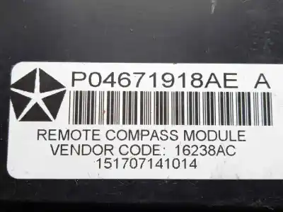 Second-hand car spare part electronic module for dodge nitro 2.8 crd 4wd oem iam references p04671918ae  