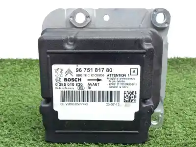 Peça sobressalente para automóvel em segunda mão centralina de airbag por peugeot 5008 2.0 16v hdi fap referências oem iam 9675181780 - 0285010830