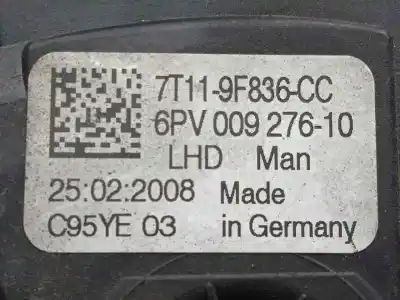 Автозапчасти б/у педальный потенциометр за ford transit connect (tc7) 1.8 tdci cat ссылки oem iam 6pv00927610 - 7t119f836cc  