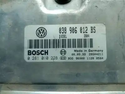 Second-hand car spare part ecu engine control for seat leon (1m1) 1.9 tdi oem iam references   