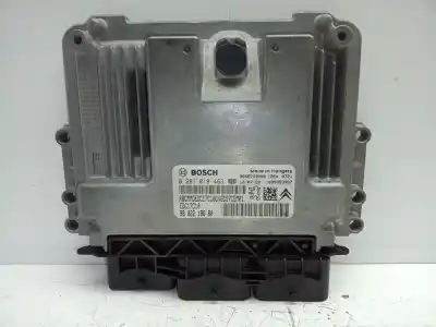 Second-hand car spare part ecu engine control for citroen c4 lim. 1.6 hdi fap oem iam references 0281018463 - 9666729580 - 9802218680