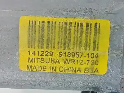 Second-hand car spare part passenger side right window regulator for land rover range rover evoque (l538) 2.2 d 4x4 oem iam references bj3223200ag - bj3223200bg - 918957104  