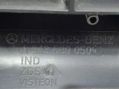 Автозапчастина б/у панель приладів для mercedes-benz actros 2/3 2 - ejes / 6 cil. 1848(4x2) om 501 la s (corto) посилання на oem iam a943680050g - a9436800506kz  