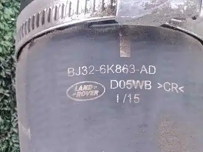 Автозапчастина б/у трубопровод турбокомпенсатора для land rover range rover evoque (l538) 2.2 d 4x4 посилання на oem iam bj326k863ad  