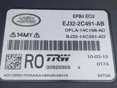 Second-hand car spare part electronic module for land rover range rover evoque (l538) 2.2 d 4x4 oem iam references ej322c491ab - dpla14c168ad - bj3214c261ad - 326203  