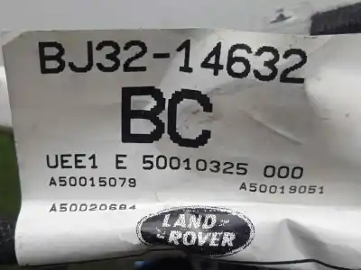 Second-hand car spare part wire for land rover range rover evoque (l538) 2.2 d 4x4 oem iam references bj3214632 - a50015079 - a50020684 - a50019051  