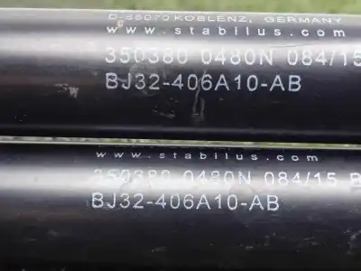 Second-hand car spare part tailgate gas strut for land rover range rover evoque (l538) 2.2 d 4x4 oem iam references bj32406a10ab  longitud: 635mm