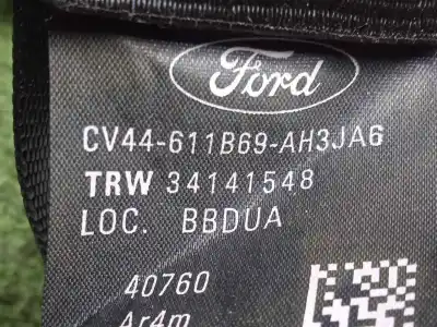 Автозапчасти б/у задний левый ремень безопасности за ford kuga (cbs) 1.5 ecoboost cat ссылки oem iam cv44611b69ah3ja6 - 34141548  