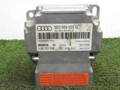Peça sobressalente para automóvel em segunda mão centralina de airbag por audi a4 berlina (8e) 2.0 tdi 16v (103kw) referências oem iam 0285001668 - 8e0959655g