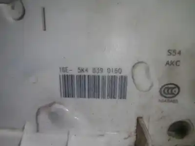 Автозапчастина б/у замок заднього правого дверя для seat leon (5f1) 1.6 tdi посилання на oem iam 5k4839016q   Автозапчастина б/у замок заднього правого дверя для seat leon (5f1) 1.6 tdi посилання на oem iam 5k4839016q